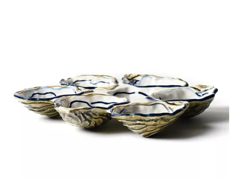 Coton colors Half dozen Oyster Plate