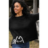 Wooden Ships Black Cat Sweater