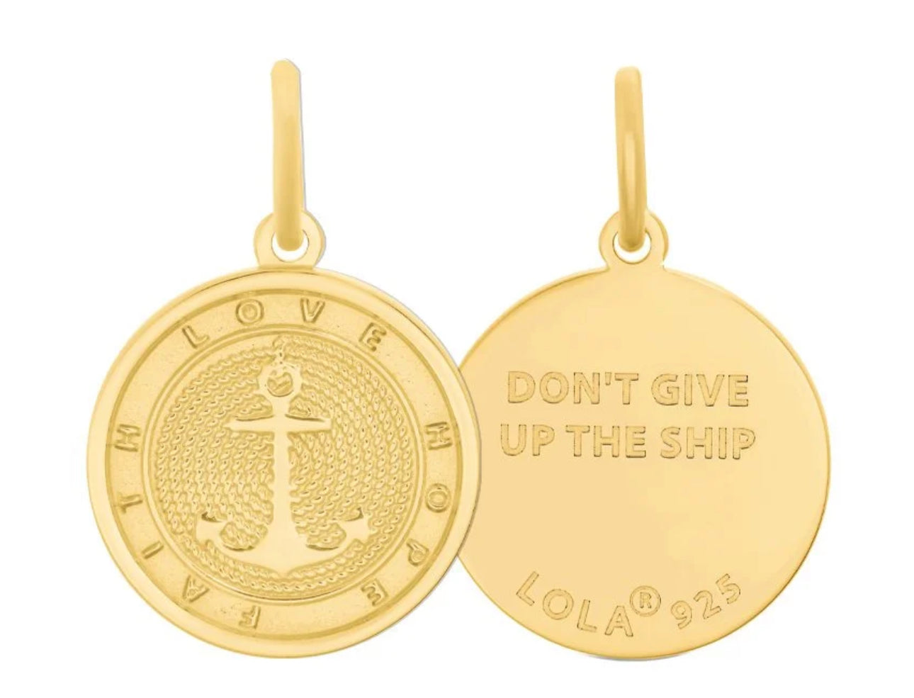 Lola Anchor Pendant
