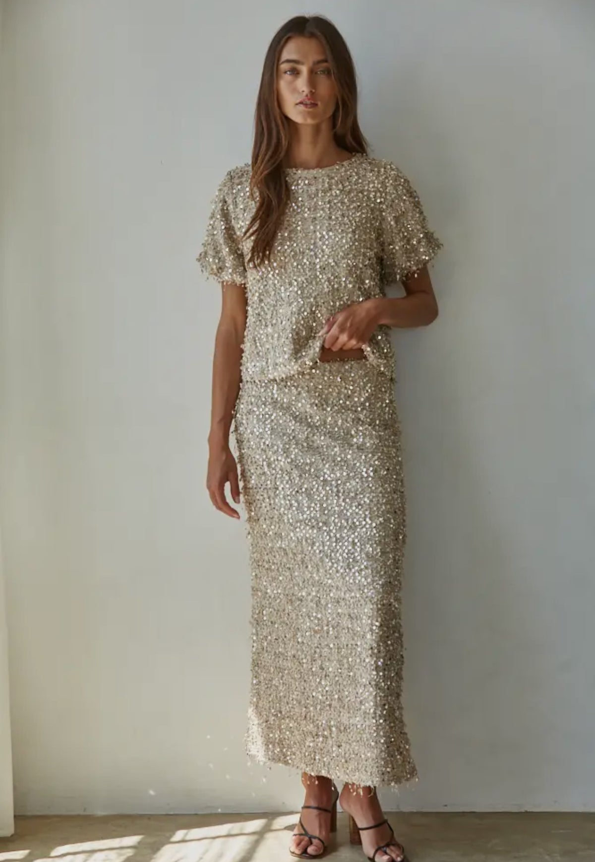 Shown with a skirt 