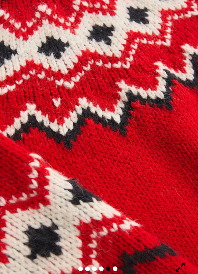 Z Supply ADORNMENT FAIR ISLE SWEATER