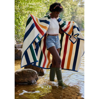 Chappy Wrap Vintage Casco Bay Stripe Blanket