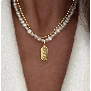 Lola XOXO Tag Pendant
