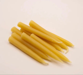 20-Minute Mindfulness Beeswax Candle Set – Hand-Dipped Meditation Ritual Kit