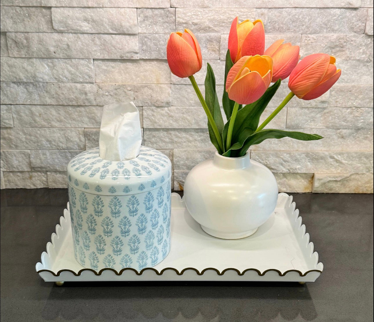 The Hattie Tissue Box Vessel