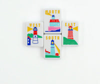 New England Mahjong Coasters- My Fair Mahjong