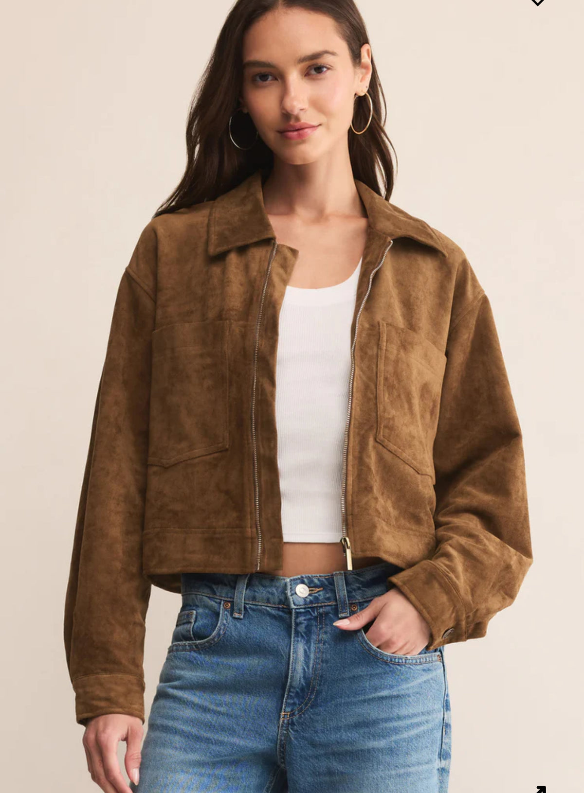 Z Supply Heritage Suede Jacket