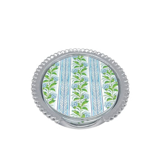 Mariposa x Rosanne Beck Hydrangea Beaded Coaster Set (40-Piece)