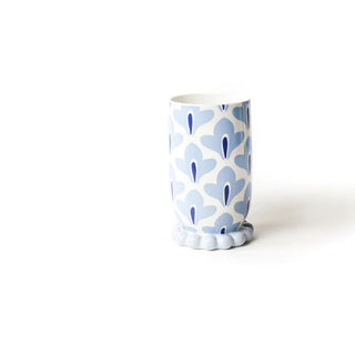 Let blue blossom in your home decor with our artful, hand painted vases.  
Small vase shown 

Dishwasher Safe

Small-40oz  Dimensions: 4in Diameter x 7in H

Large 80 oz 