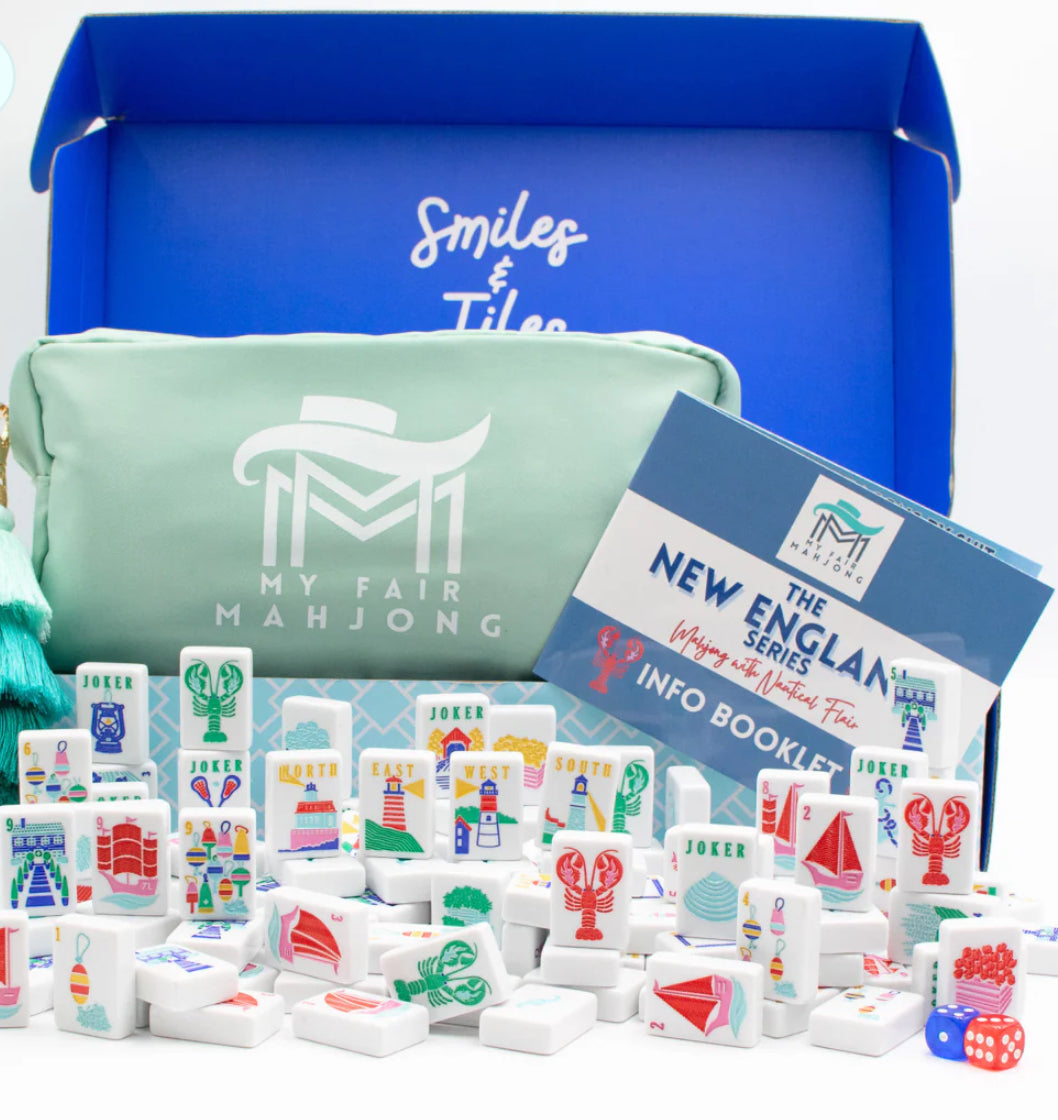 New England Mahjong Coasters- My Fair Mahjong