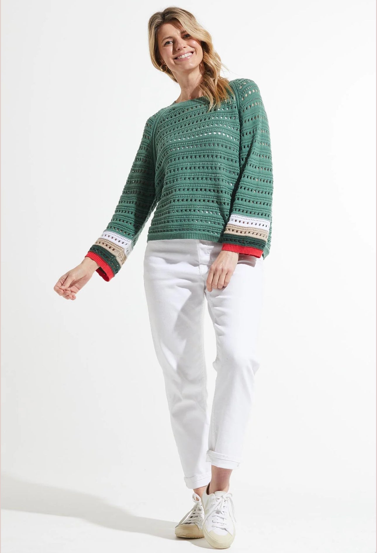 Zaket And Plover Holey Sweater