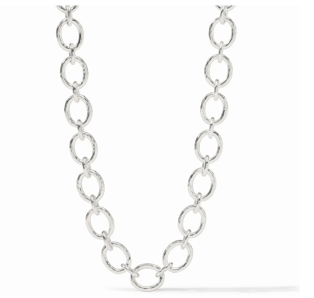 Julie Vos Catalina Link Earring Silver