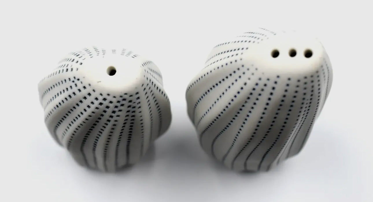 Porcelain Salt & Pepper Shakers