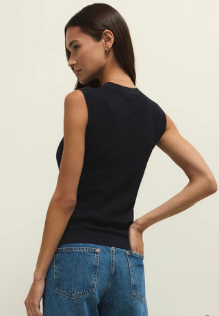 Z SUPPLY Tibi Mesh Tank – Lightweight Knit Sleeveless Top