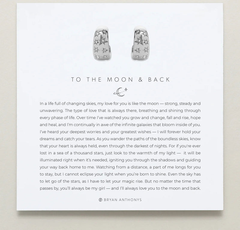 To The Moon And Back Earrings