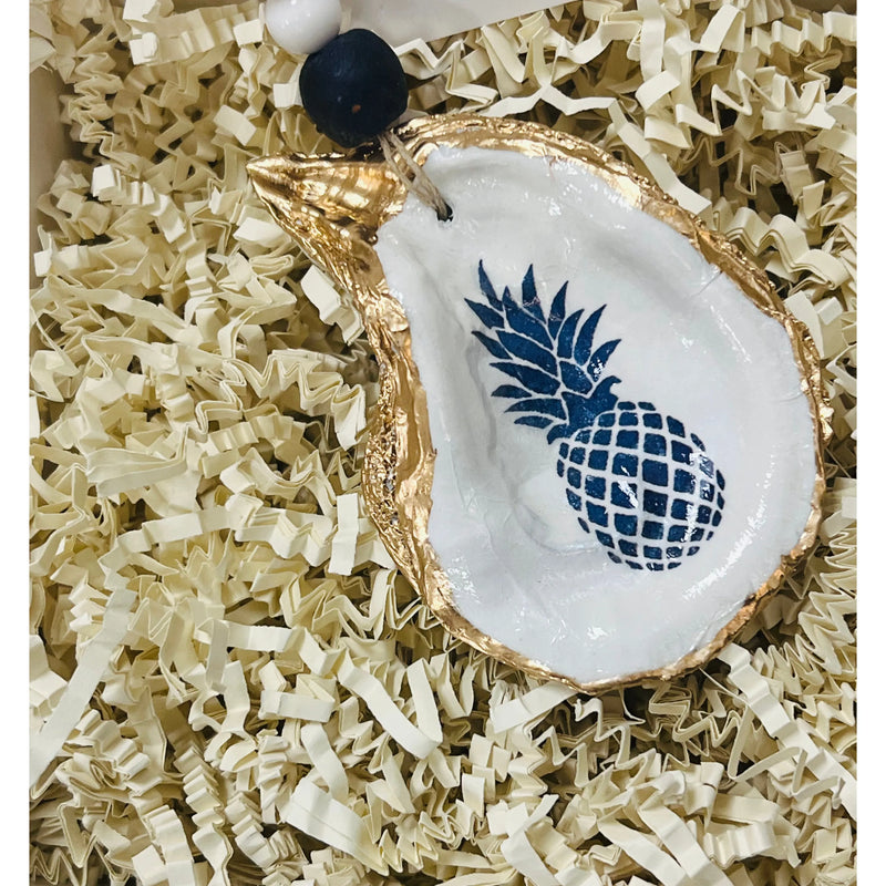 Hand Made Oyster Shell Ornament