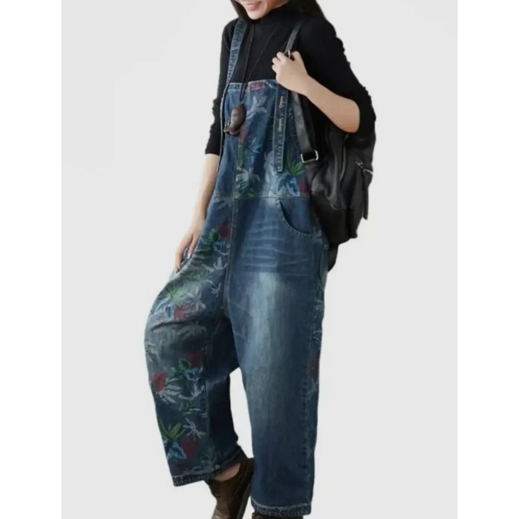 Denim Overalls