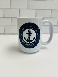 Mattapoisett or Marion Town Mugs