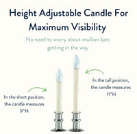 Window Candles - Battery Operated/Timer/Remote