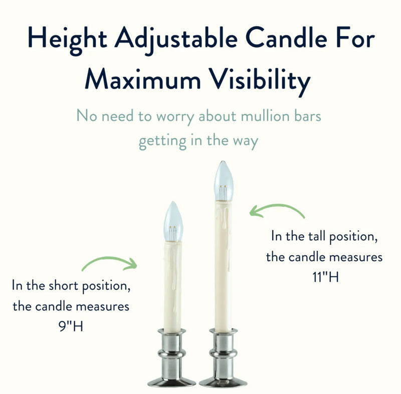 Window Candles - Battery Operated/Timer/Remote