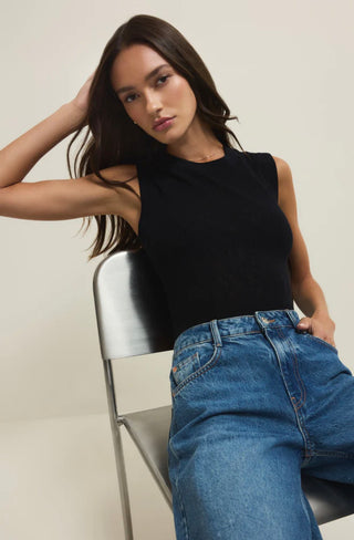 Z SUPPLY Tibi Mesh Tank – Lightweight Knit Sleeveless Top