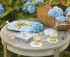 MARIPOSA HYDRANGEA BEADED COASTER SET