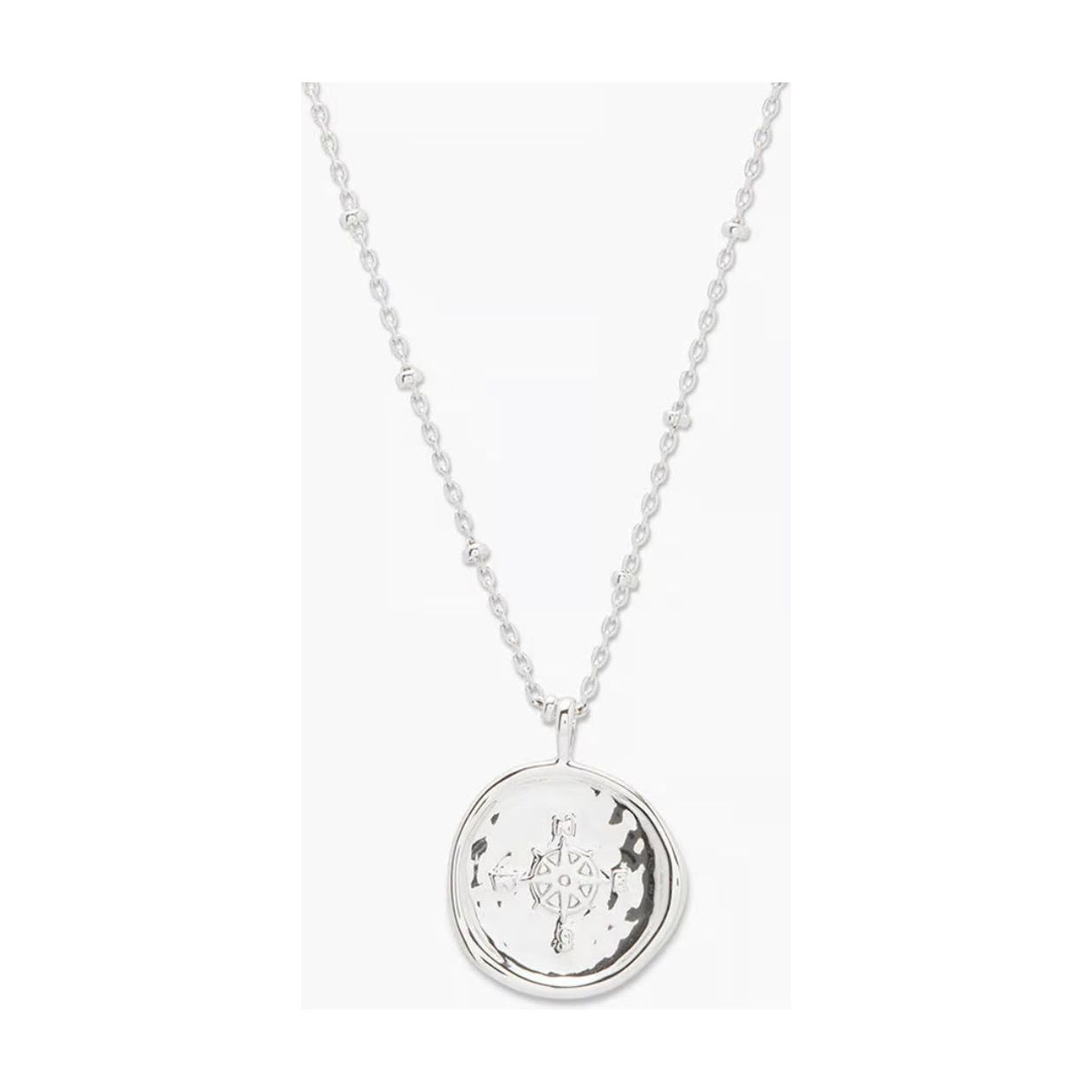 Gorjana Compass Coin Necklace