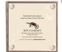 Always Be Ready Copper & Glass Coasters, Set of 4