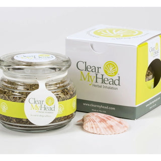 Clear My Head Herbal Inhalation Jar Or Roll On
