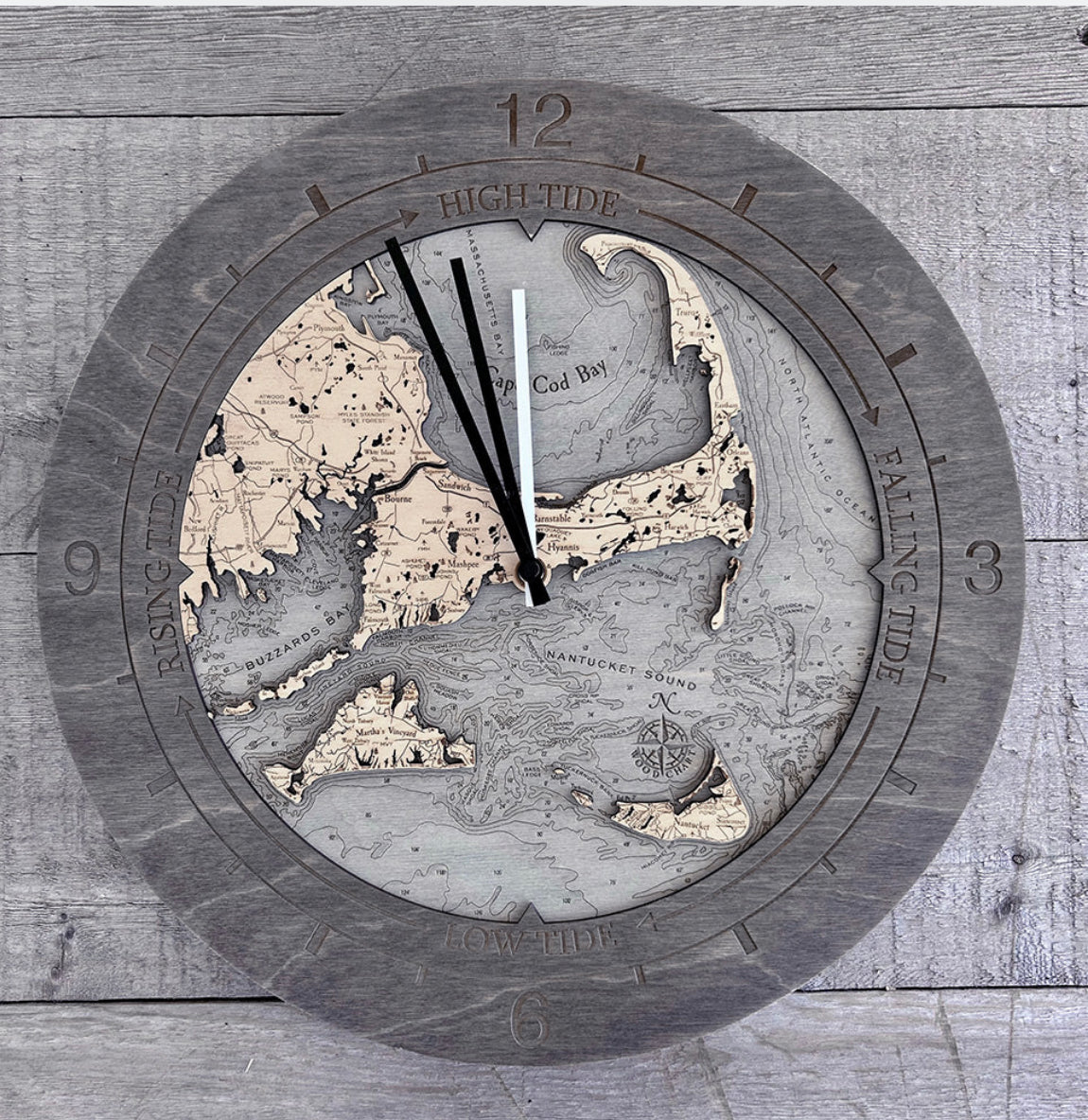 Cape Cod, Buzzards Bay & Islands Time and Tide Clock