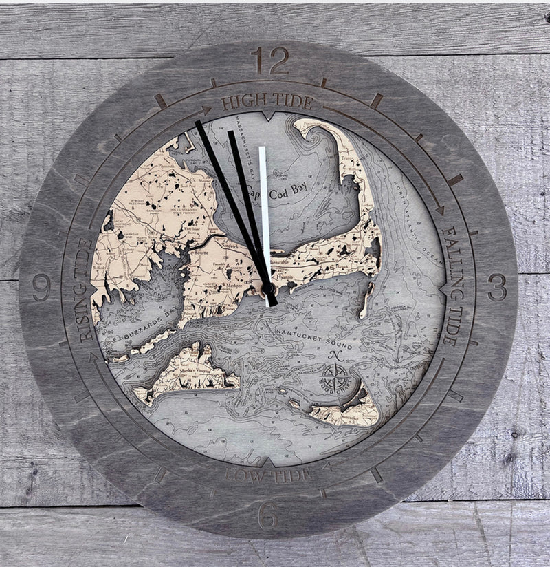 Cape Cod, Buzzards Bay & Islands Time and Tide Clock