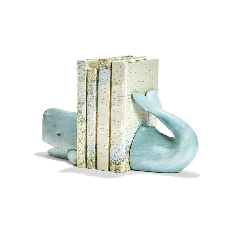 Whale Tail Bookends