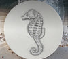 Showing single sea horse coaster 