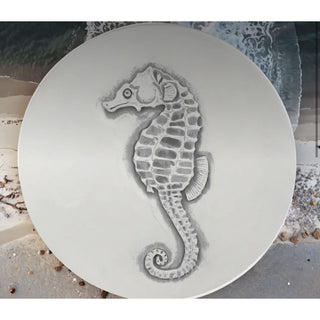 Showing single sea horse coaster 