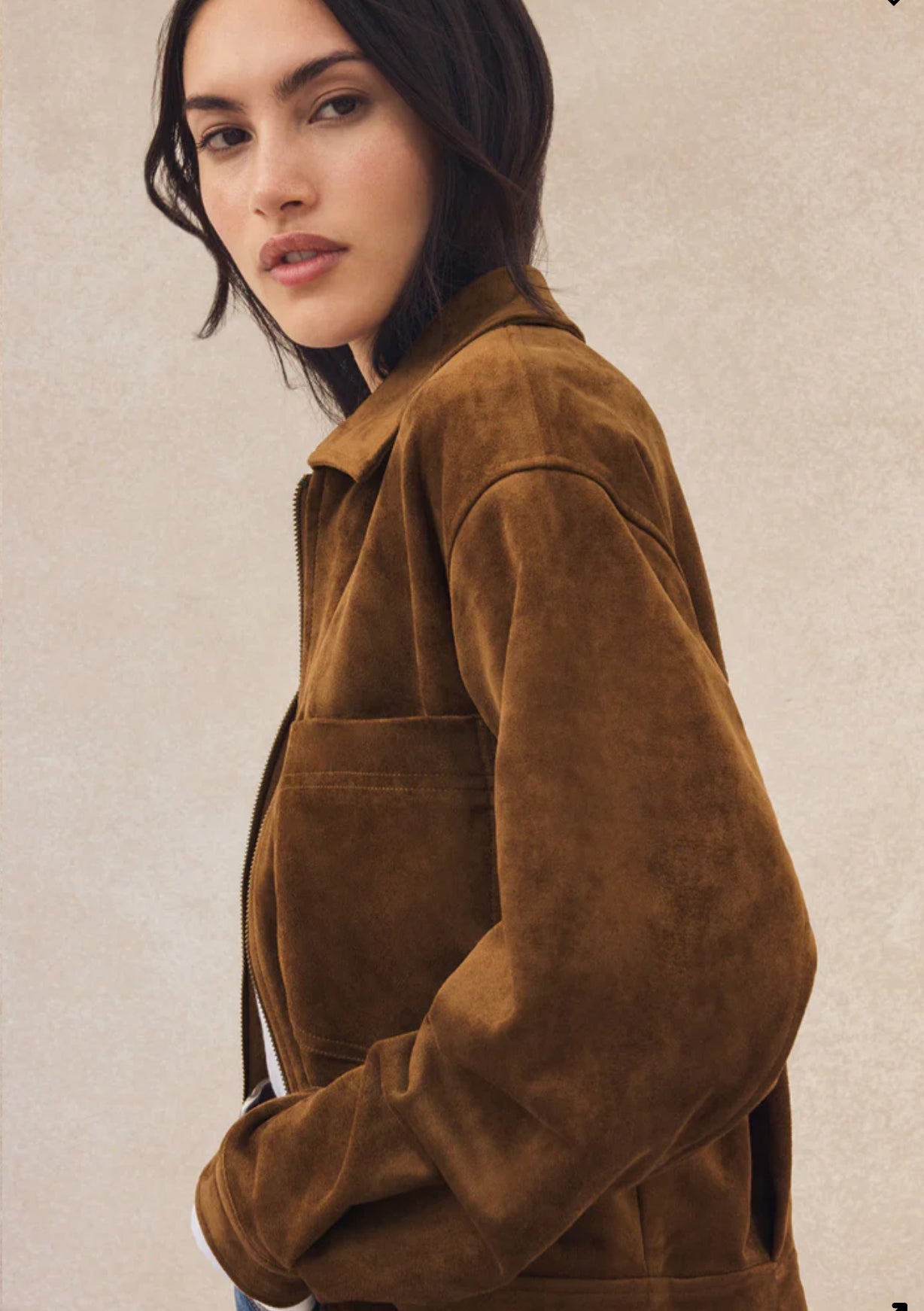 Z Supply Heritage Suede Jacket