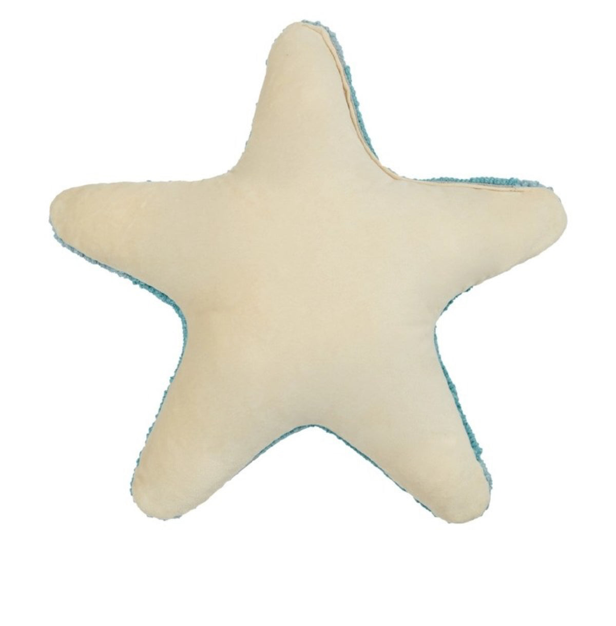 Starfish Hooked Pillow By Kate Nelligan