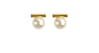 Set The Bar Pearl Studs