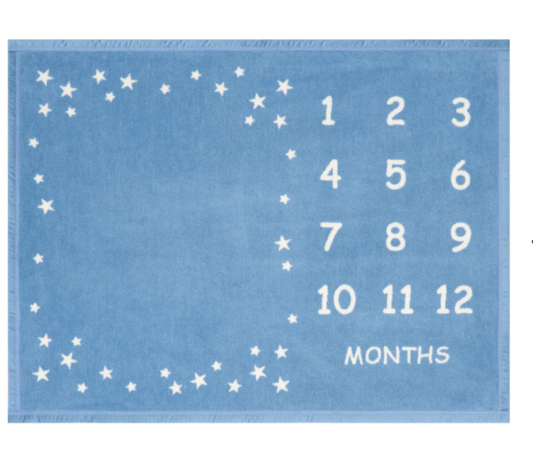 Chappy Wrap Milestone Mini Blush Blanket