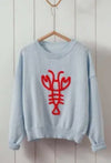 Embroidered Lobster Sweatee