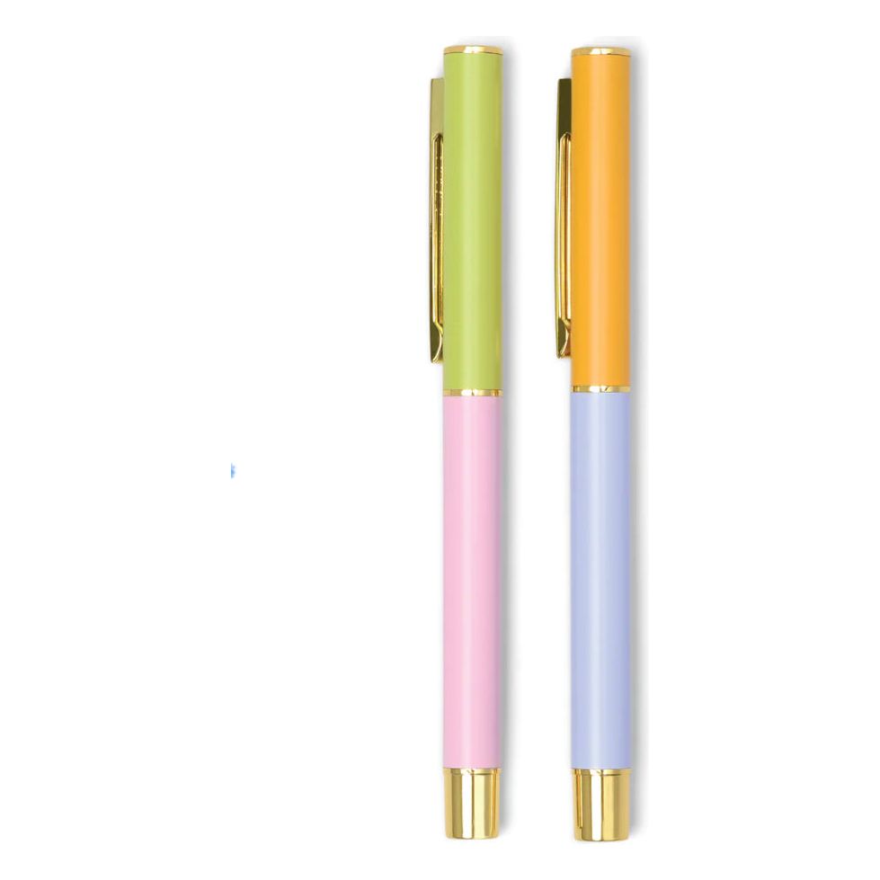 Color Block Pen Set