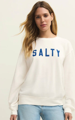 SALTY BOYFRIEND SWEATSHIRT by Z Supply