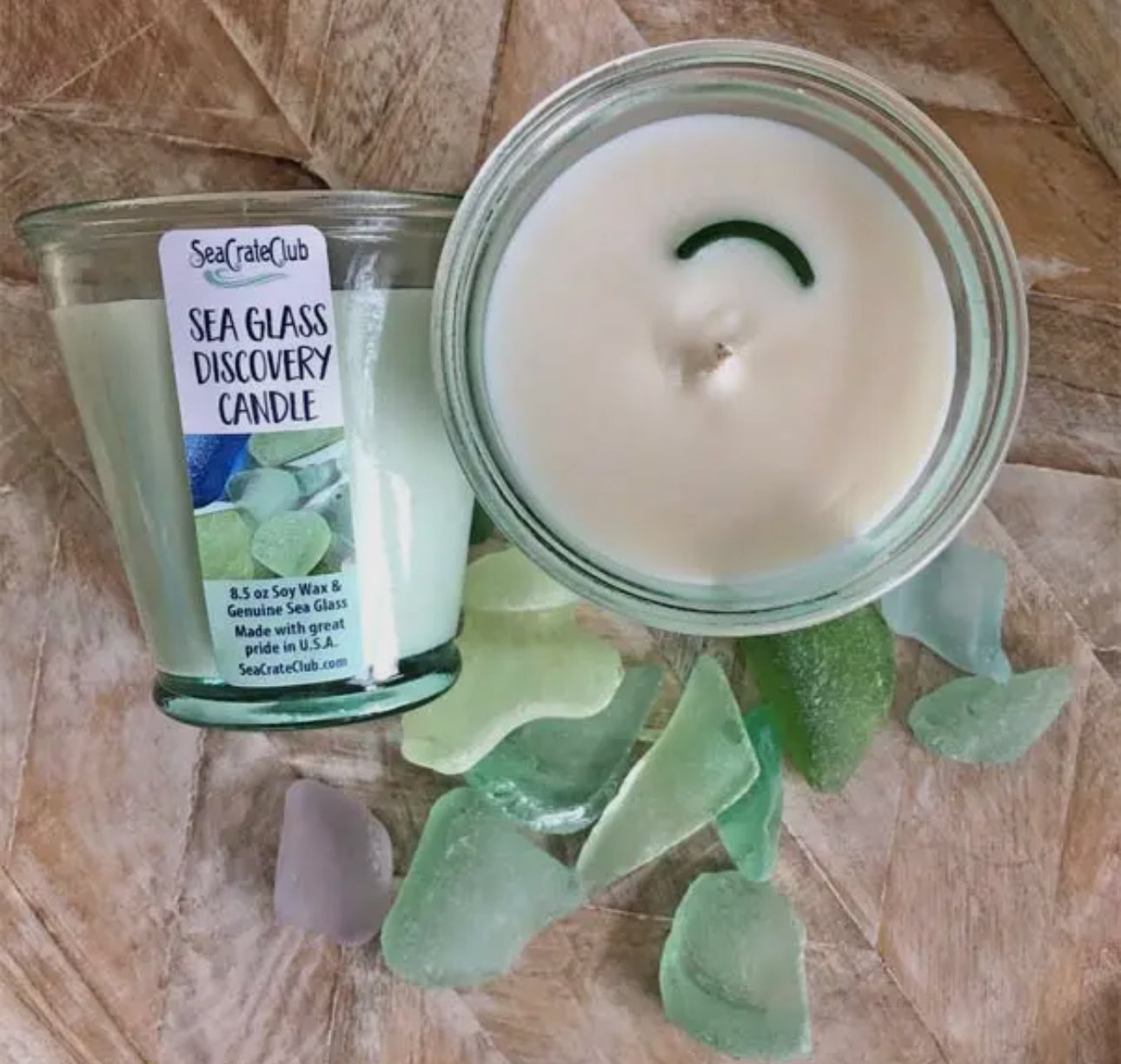 Sea Glass Discovery Candle