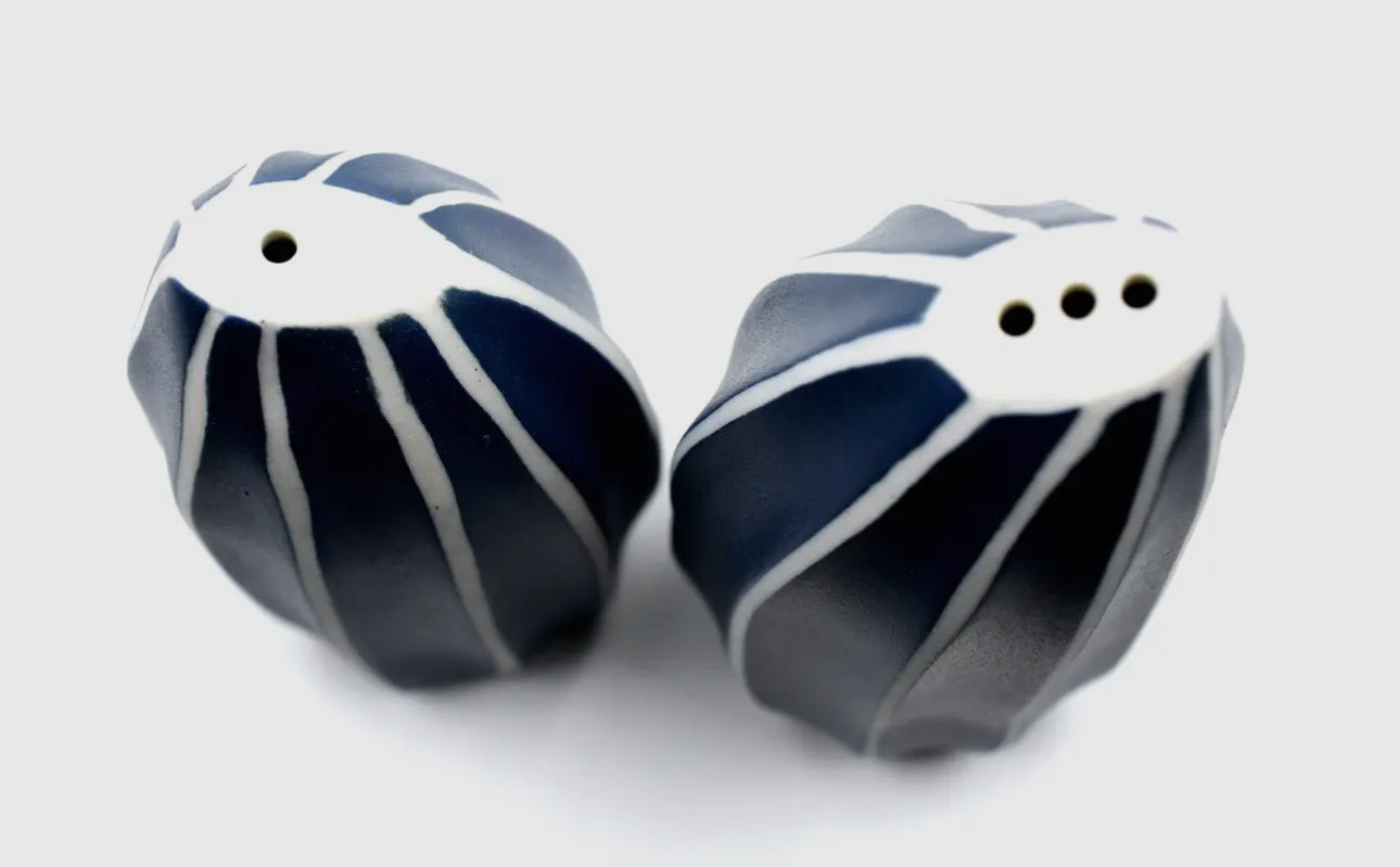 Porcelain Salt & Pepper Shakers