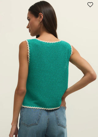 Z Supply Yessenia Whipstitch Relaxed Knit Tank