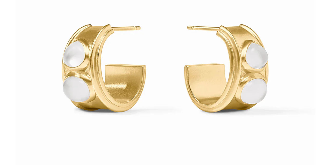Julie Vos Dolce Stone Hoop