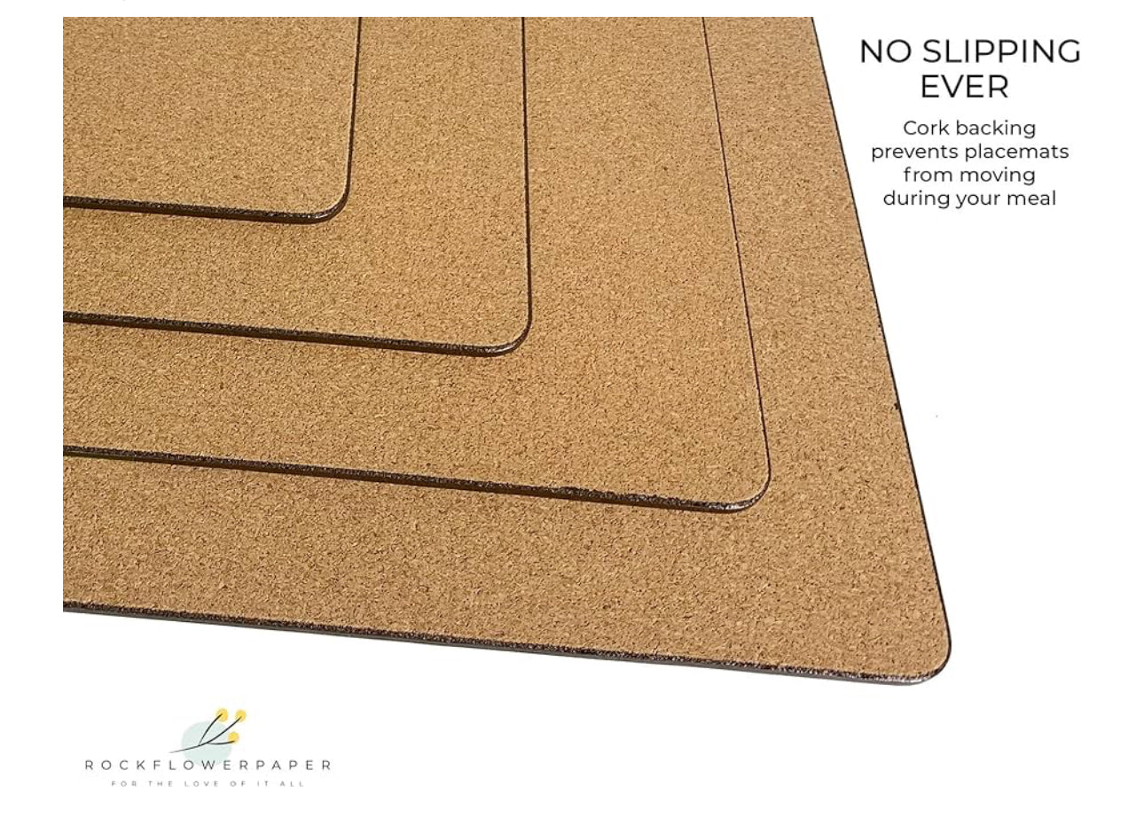 Cape Cod Cork Backed Placemats