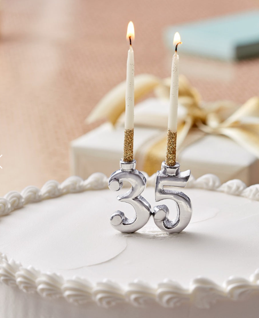 MARIPOSA Number Candle Holder Set - Mariposa