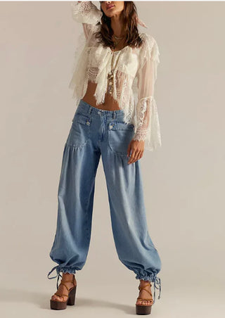 We The Free Lotus Balloon Jeans