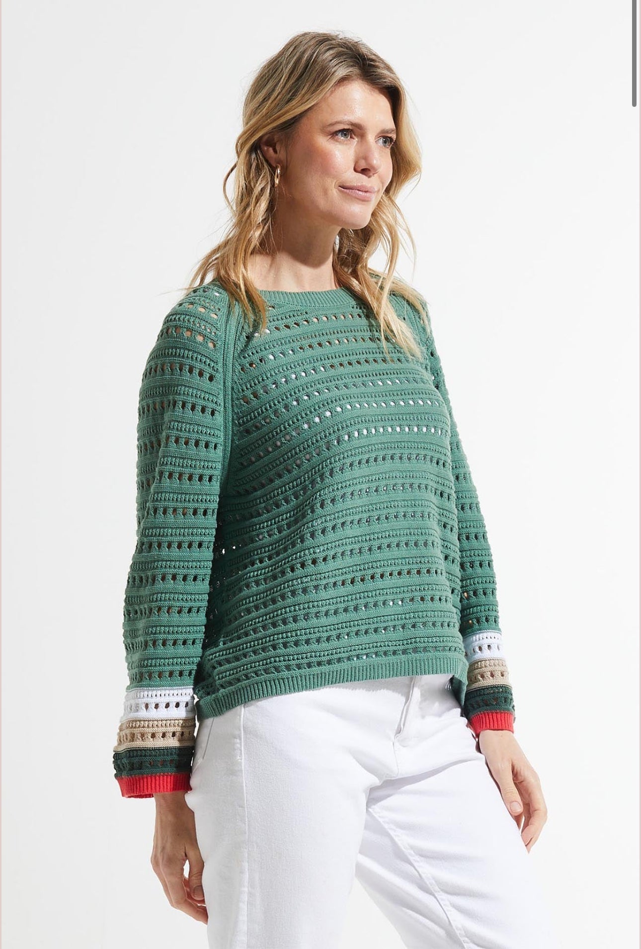 Zaket And Plover Holey Sweater