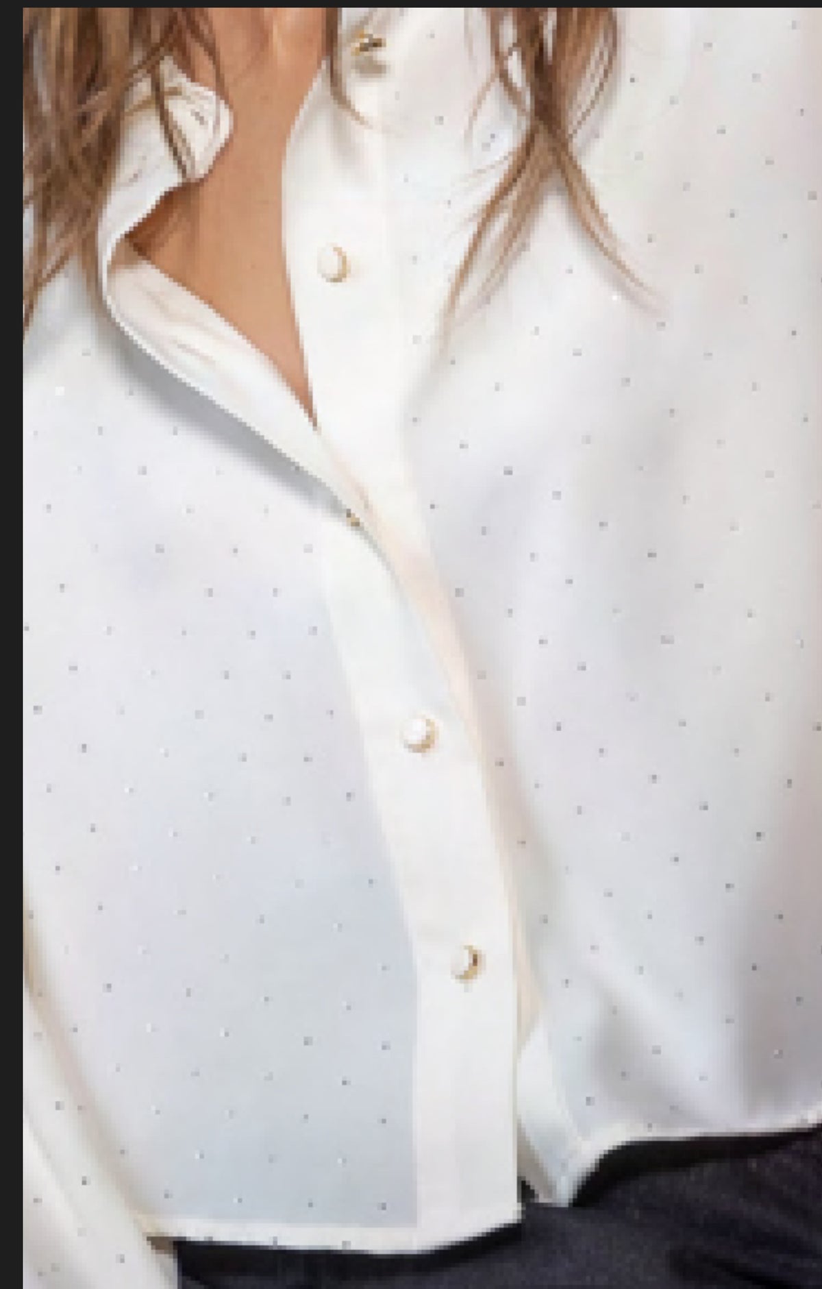 Lilith Rhinestone Top